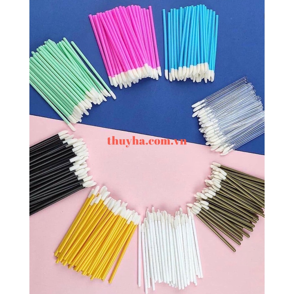 cọ mềm (túi 50 cây),(túi 10 cây)_dụng cụ nối mi_THÚY HÀ