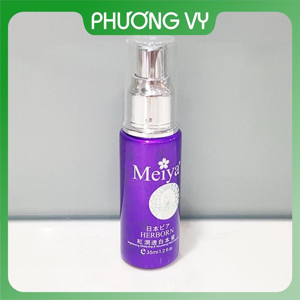 Serum tinh chất Meiya tím, giúp căng mịn da, chống nhăn và chống lão hóa da mặt Nhật Bản, mỹ phẩm Meiya.