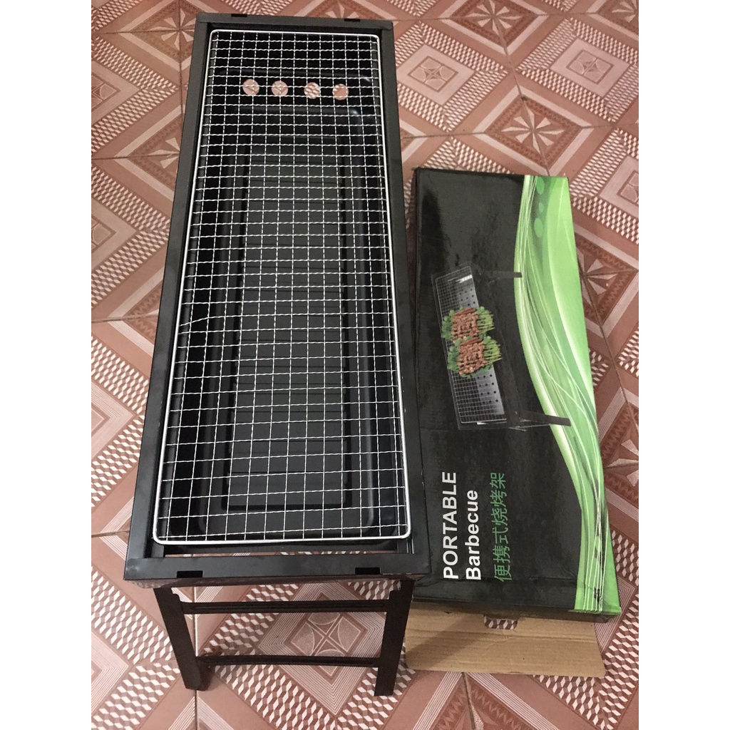 Bếp Nướng Than Hoa Bằng Inox Không Gỉ, Khay Nướng BBQ Trong Nhà và Ngoài Trời không khói Mới Nhất 2021