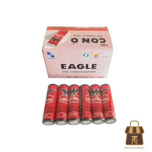 Vỉ 6 Pin Tiểu AA Con Ó Pinaco 1.5V