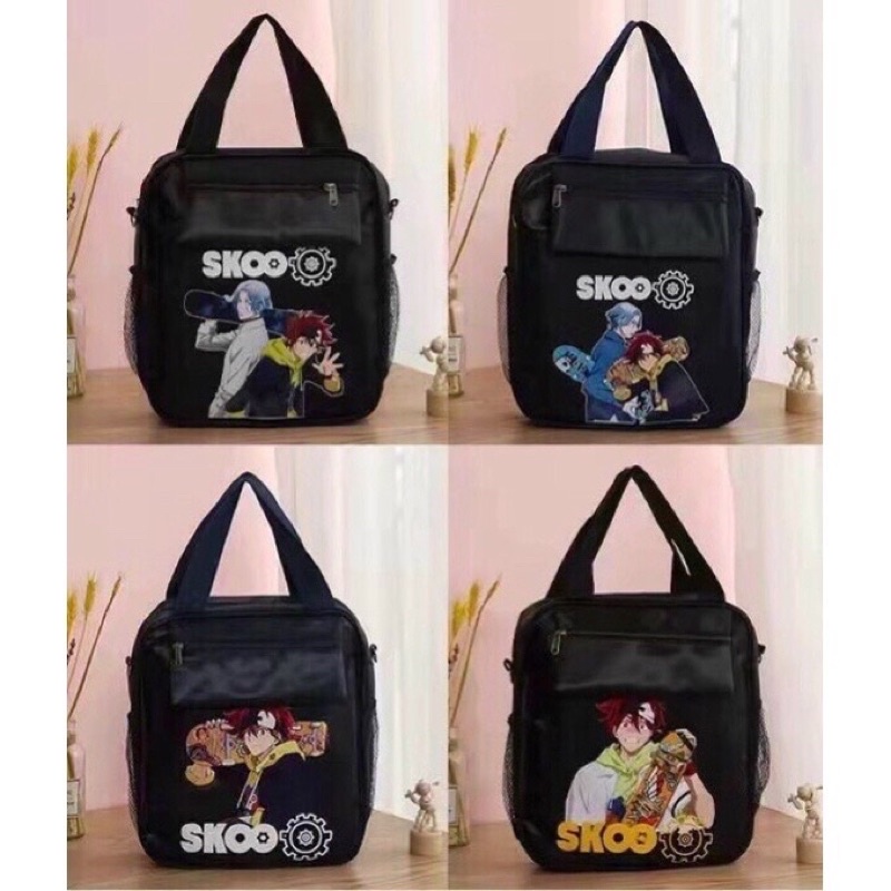 Túi đeo - Balo hình 3 anh em nhà gấu cute học thêm , đi chơi .Kích thước:34x30x12cm.