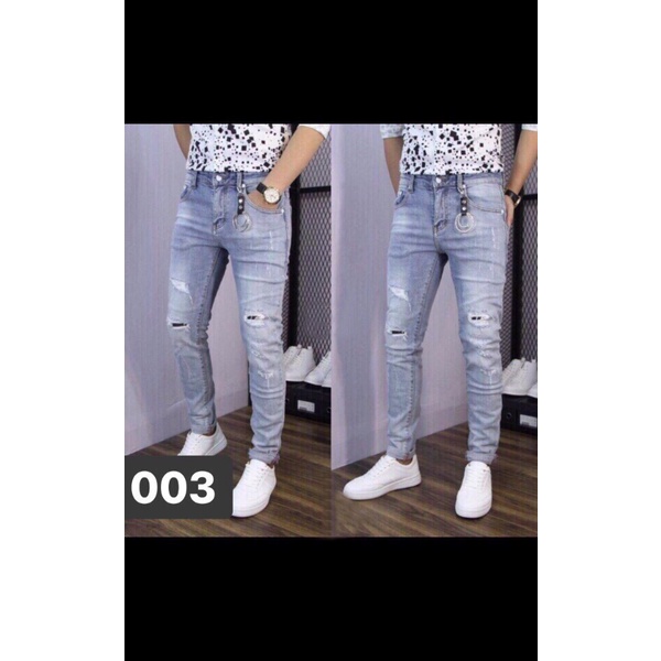 Quần Jean Nam Thời Trang Phong Cách Nhiều Mẫu Mã, Chất Jeans Dày Dặn, Chỉ May Tỉ Mỉ - TLS5678