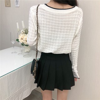 Áo cadigan len mỏng dáng xinh