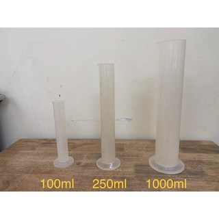 Ống đong nhựa dùng trong phòng lab / thí nghiệm