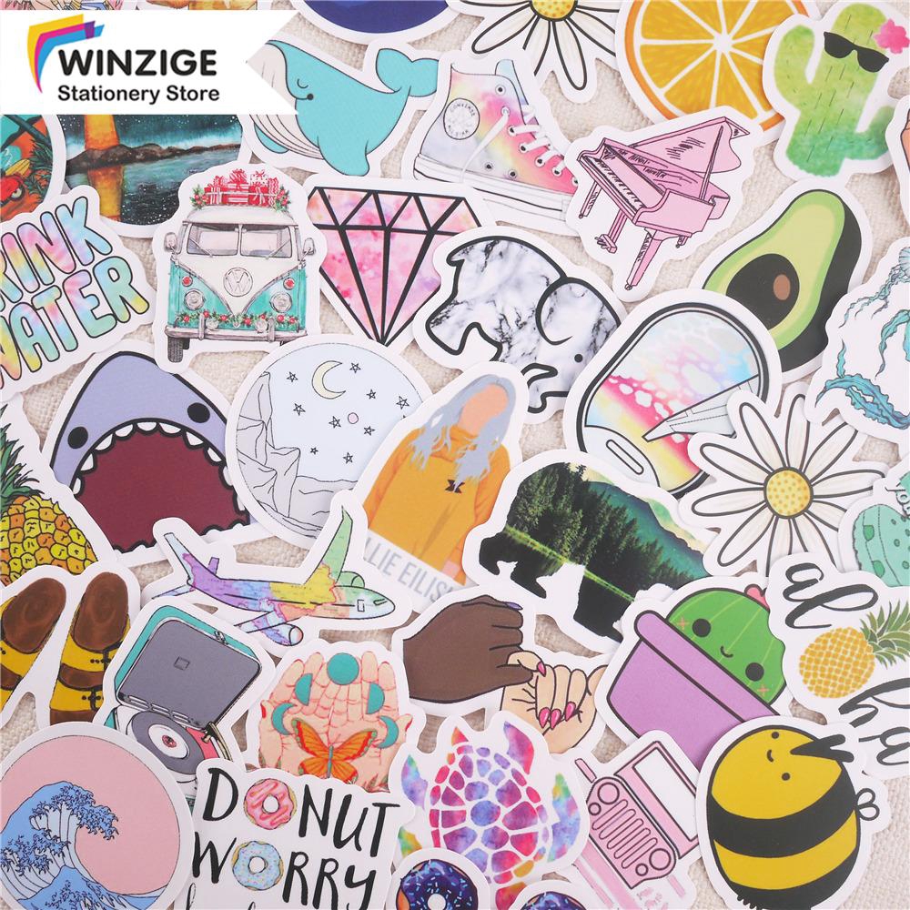 Bộ 40 miếng dán họa tiết hoạt hình chống thấm nước | BigBuy360 - bigbuy360.vn