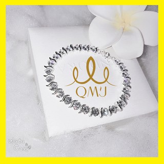 💖FREESHIP50K - Lắc tay bạc - Lắc tay xương cá đá đẹp mê ly, bạc chuẩn 925 cao cấp