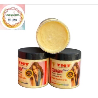 Hấp dầu Collagen Plus men sống TNT, hấp phục hồi giúp tóc bóng mượt