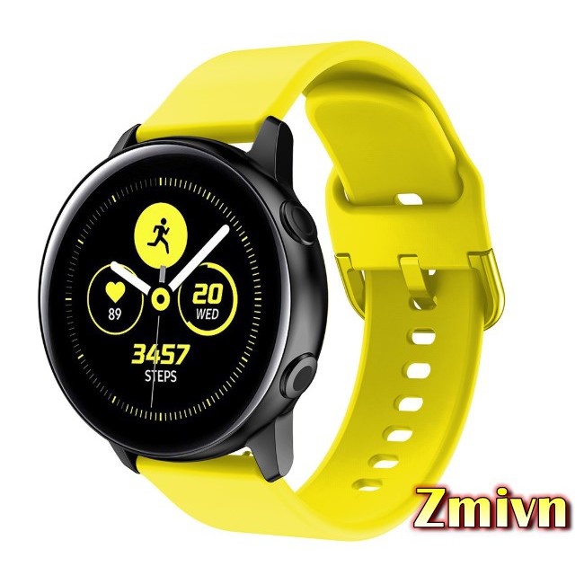 Dây đồng hồ galaxy watch 42mm/ Active Active 2 - Dây su trơn cao cấp