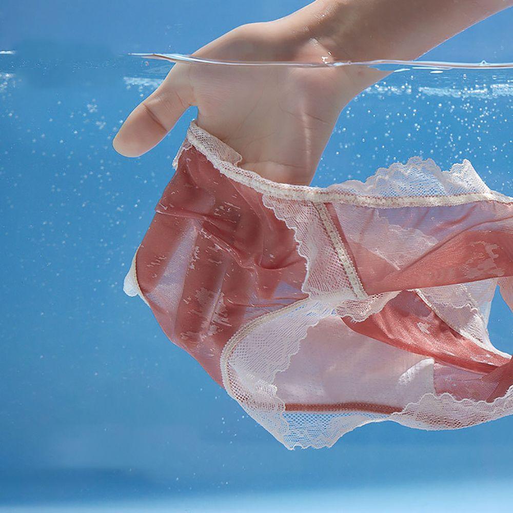 OCEANMAP Quần Lót Ren Hoa Trong Suốt Thiết Kế Đáng Yêu Cho Phái Nữ
