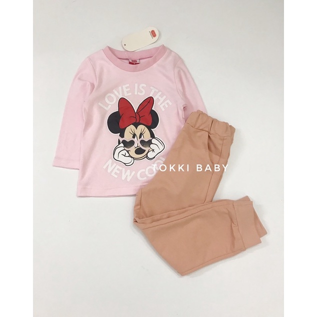Bộ thu đông Mickey cho bé gái BMJ007