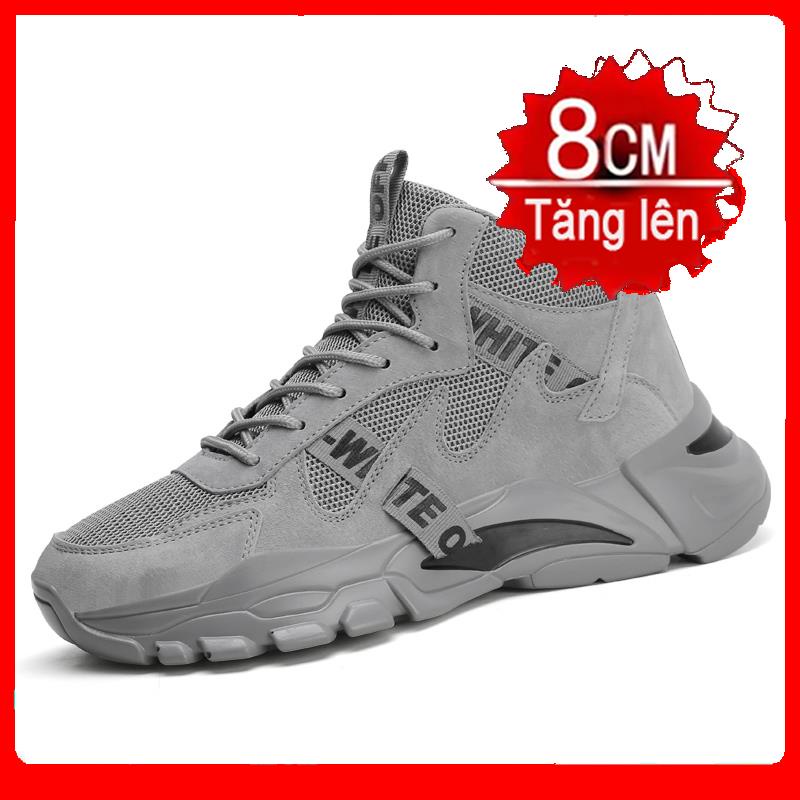 ¤Giày nam thời trang mới 2021, giày tăng chiều cao 8cm