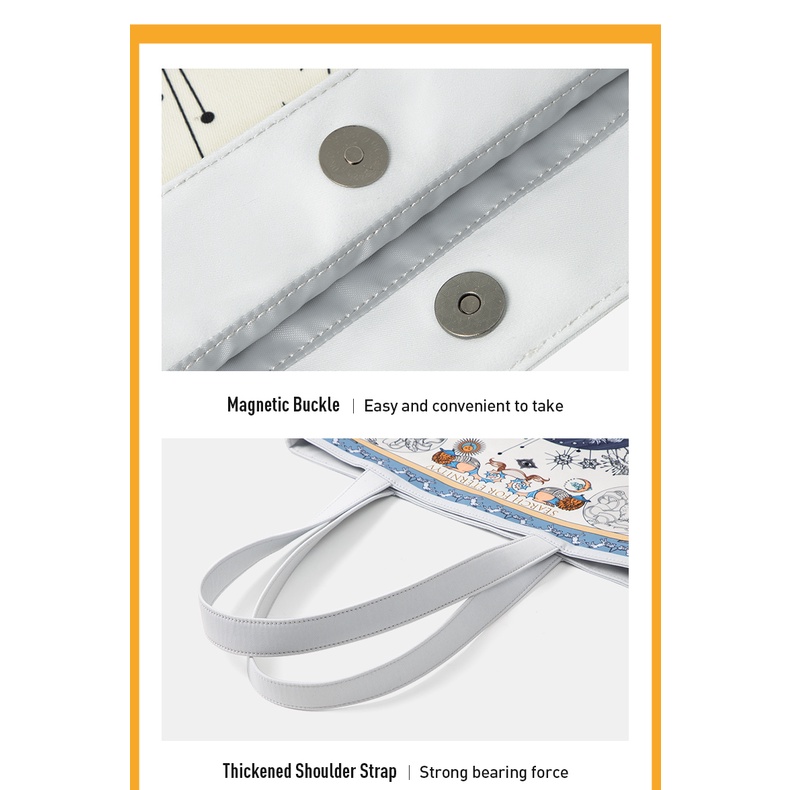 MAH Túi vải Niche nguyên bản Túi xách sức chứa lớn Tất cả các thiết kế túi đeo vai phù hợp