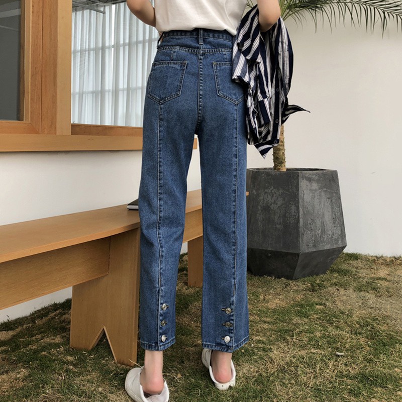 Quần jean BIGSIZE 55-95KG 3 khuy gấu  M7082