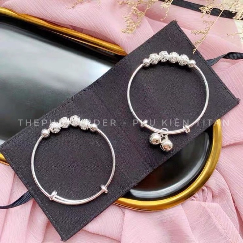 Lắc Tay/ Vòng Tay Bạc S925 - Vòng Tay Bạc Ý Hạt Charm Phong Cách Pandor