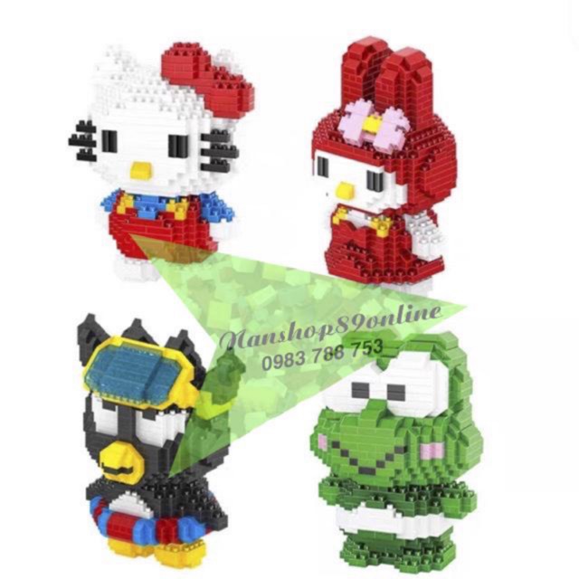 ĐỒ CHƠI LẮP RÁP LEGO 3D Blocks Mini