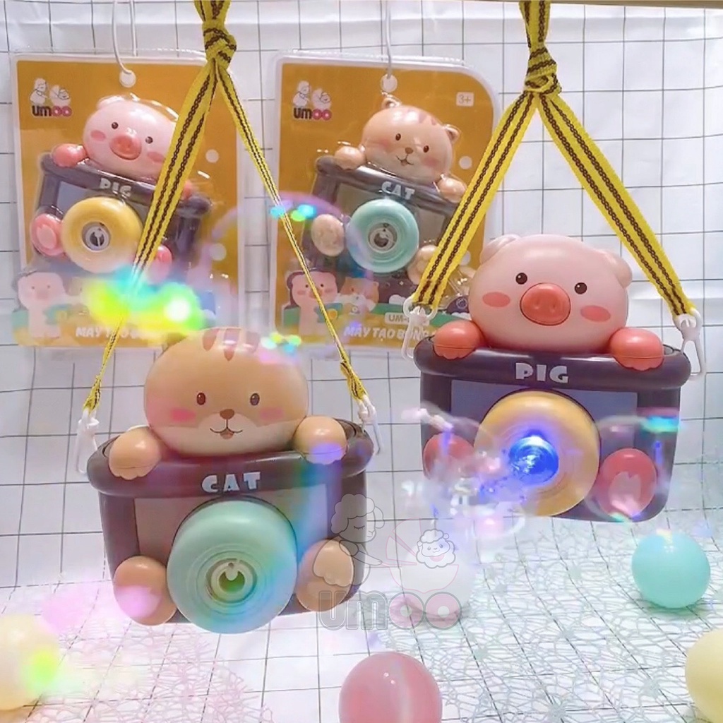 Máy ảnh tao bong bóng UMOO cho bé yêu