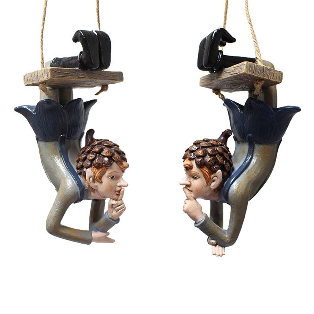 LAKAMIER Mô Hình Yêu Tinh Treo Trang Trí Sân Vườn