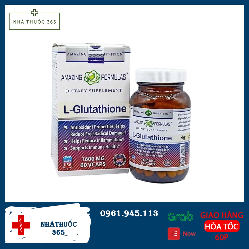 L GLUTATHIONE VIÊN UỐNG GIÚP TRẮNG DA TÀN NHANG