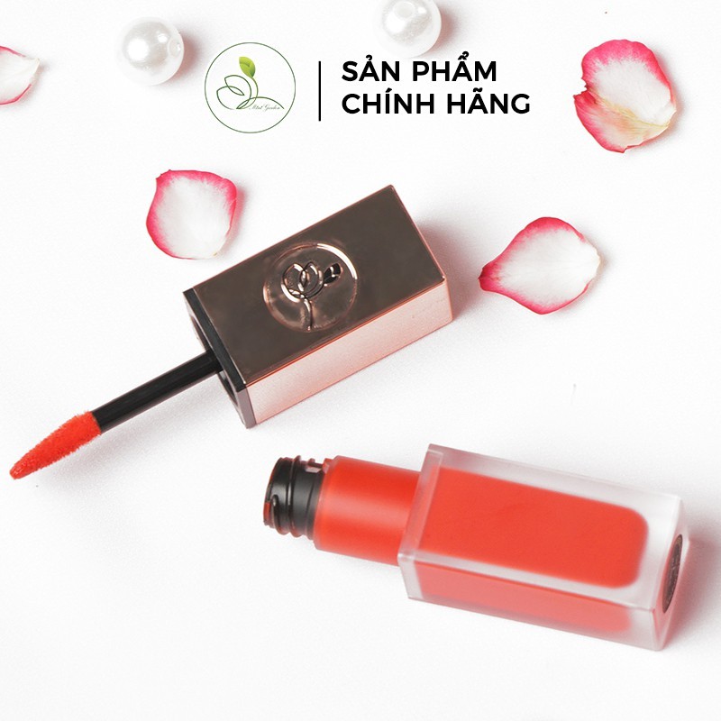 Son Kem Lì ROSES MATTE LIPSTICK Minigarden 6ML Không Trôi Màu Son Trong 8 Tiếng Siêu Đẹp