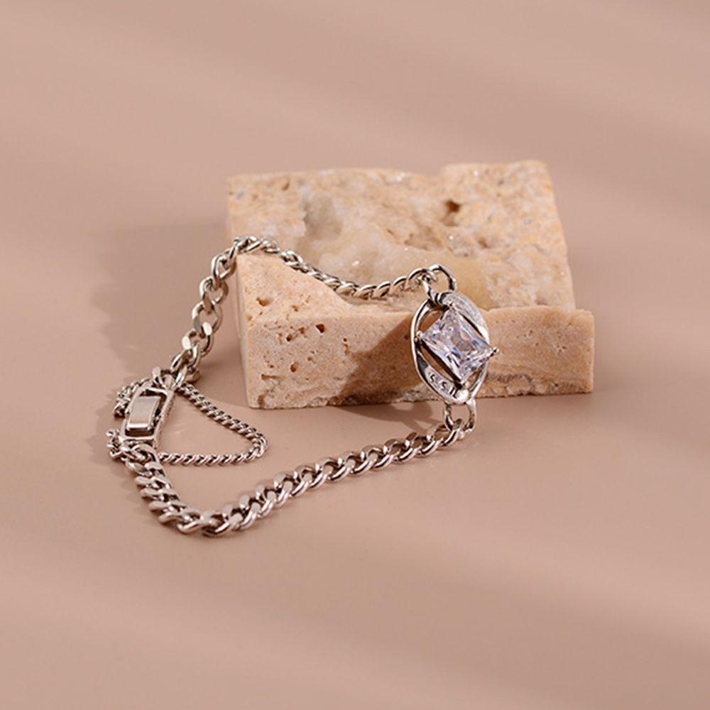 Vòng Tay Kim Loại Rỗng Đơn Giản Thời Trang Phong Cách Hàn Quốc