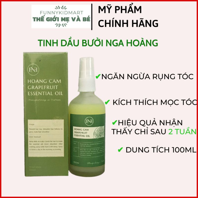 Dầu gội bưởi Nga Hoàng mới 2021 + Tinh dầu bưởi Nga Hoàng 2021( TINH DẦU BƯỞI HOÀNG CẦM + DẦU GỘI BƯỞI MACCADIN )