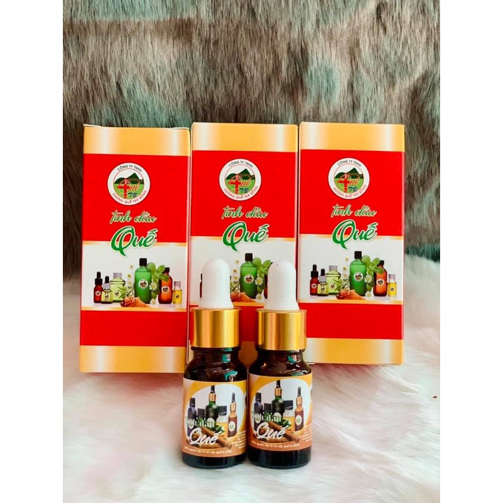 Tinh dầu vỏ Quế Trà Bồng 10ml nguyên chất