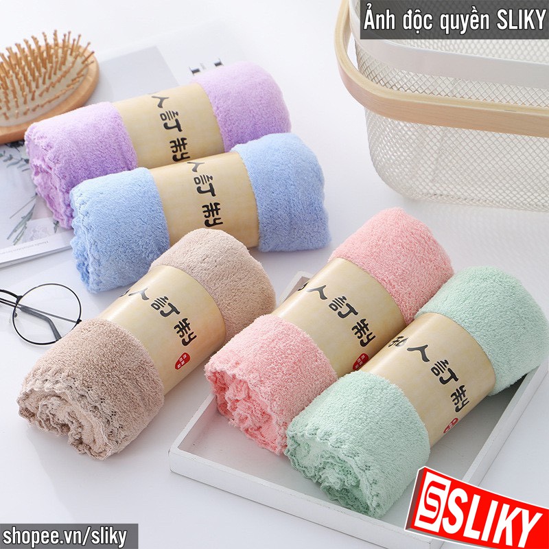 Khăn mặt bông hàn quốc  siêu sang mẹ và bé