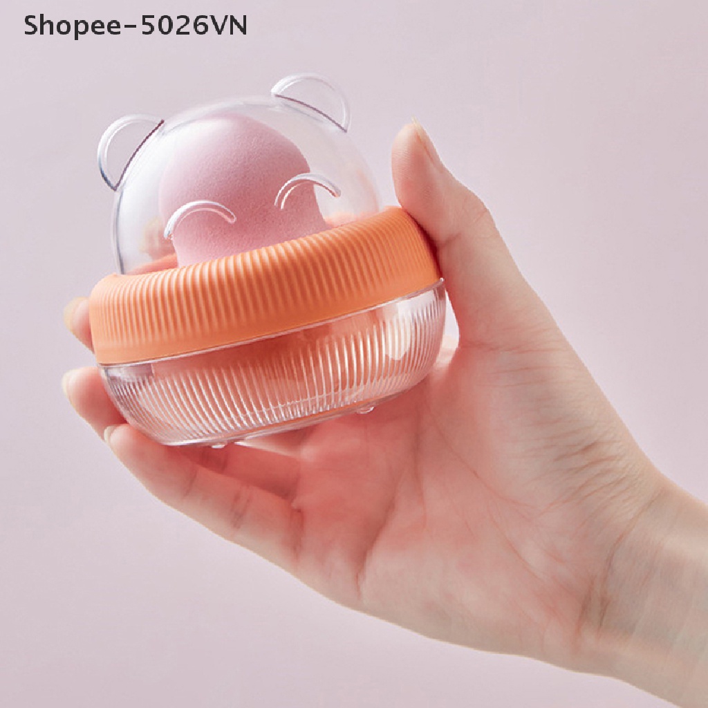 1 Giá Đỡ Mút Trang Điểm Hình Trứng Chất Lượng Cao