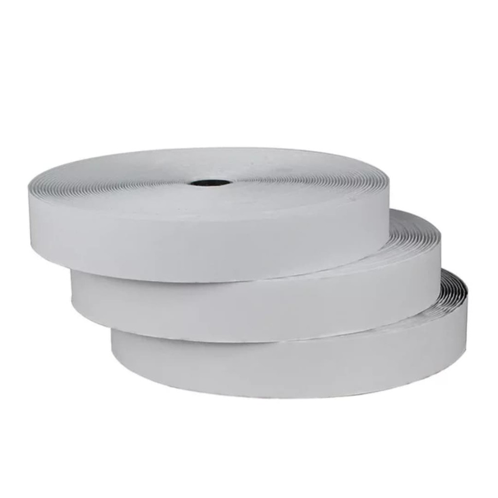 Băng dính nhám gai, băng dính 2 mặt bông gai có sẵn keo dán, loại 2,5cm