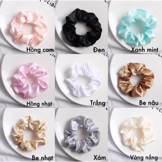Cột tóc Scrunchies phi bóng