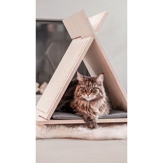 Chuồng nuôi Mèo bằng Gỗ Nhập Khẩu