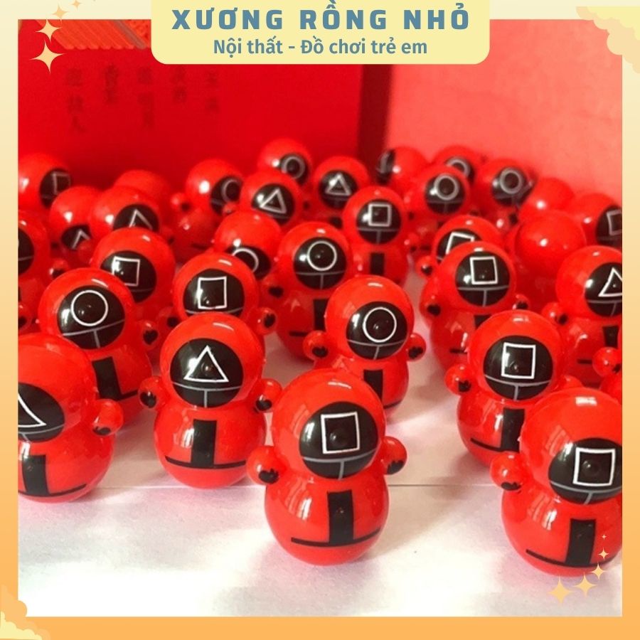 Lật đật mini đồ chơi cho bé nhiều mẫu dễ thương - Xương Rồng Nhỏ