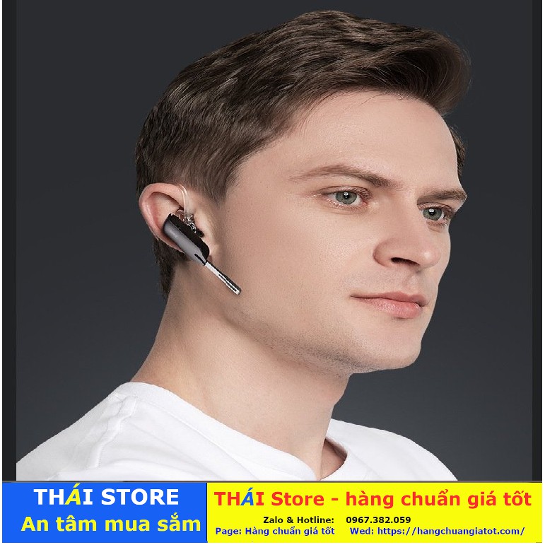 Tai nghe cao cấp Remax Double Mic, model: RB - T38, tự động kết nối Bluetooth 5.0 -  - bảo hành 6 tháng