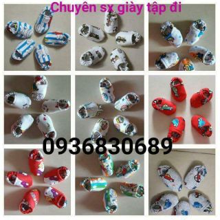 Combo 10 đôi Giày tập đi cho bé
