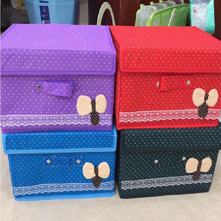 Hộp Vải Đựng Đồ Gấp Gọn