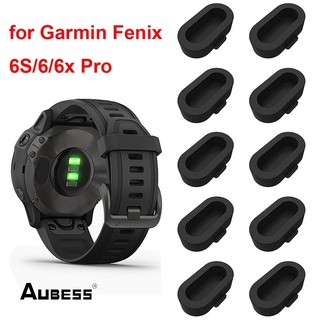 Set 10 nút silicon bịt cổng sạc chống bụi cho đồng hồ thông minh Garmin Fenix6/fenix5

