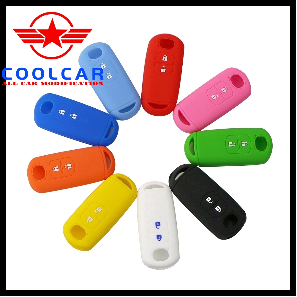 Vỏ Silicone Bảo Vệ Chìa Khóa Xe Hơi Mazda M2 M3 M5 M6 2015 2016 2 3 5 6 CX5 CX-5