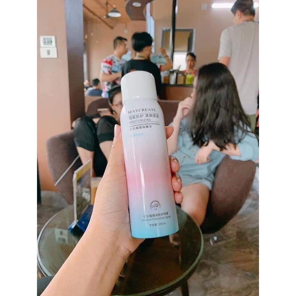 Xịt chống nắng Maycreat