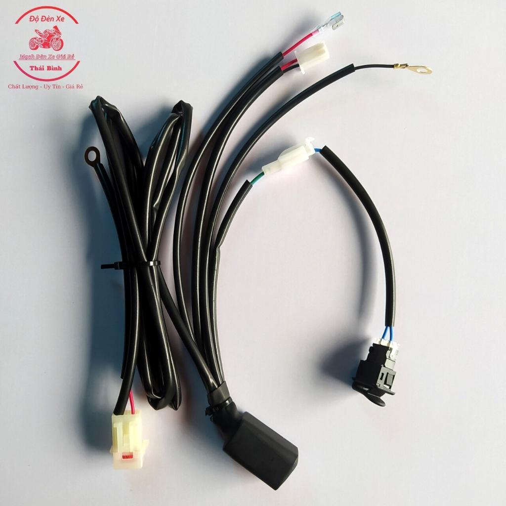 Mạch auto passing trợ sáng lắp như zin các loại xe máy tặng giắc cẳm đèn cầu chì