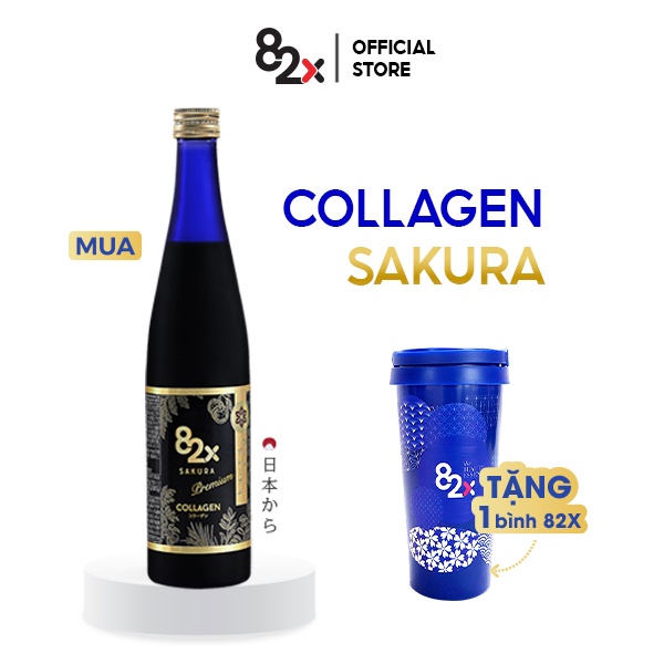 82X PLACENTA SAKURA PREMIUM (DÒNG CAO CẤP) 450.000mg Nhau Thai "Heo Hạnh Phúc" - Nước Uống Đẹp Da Đế