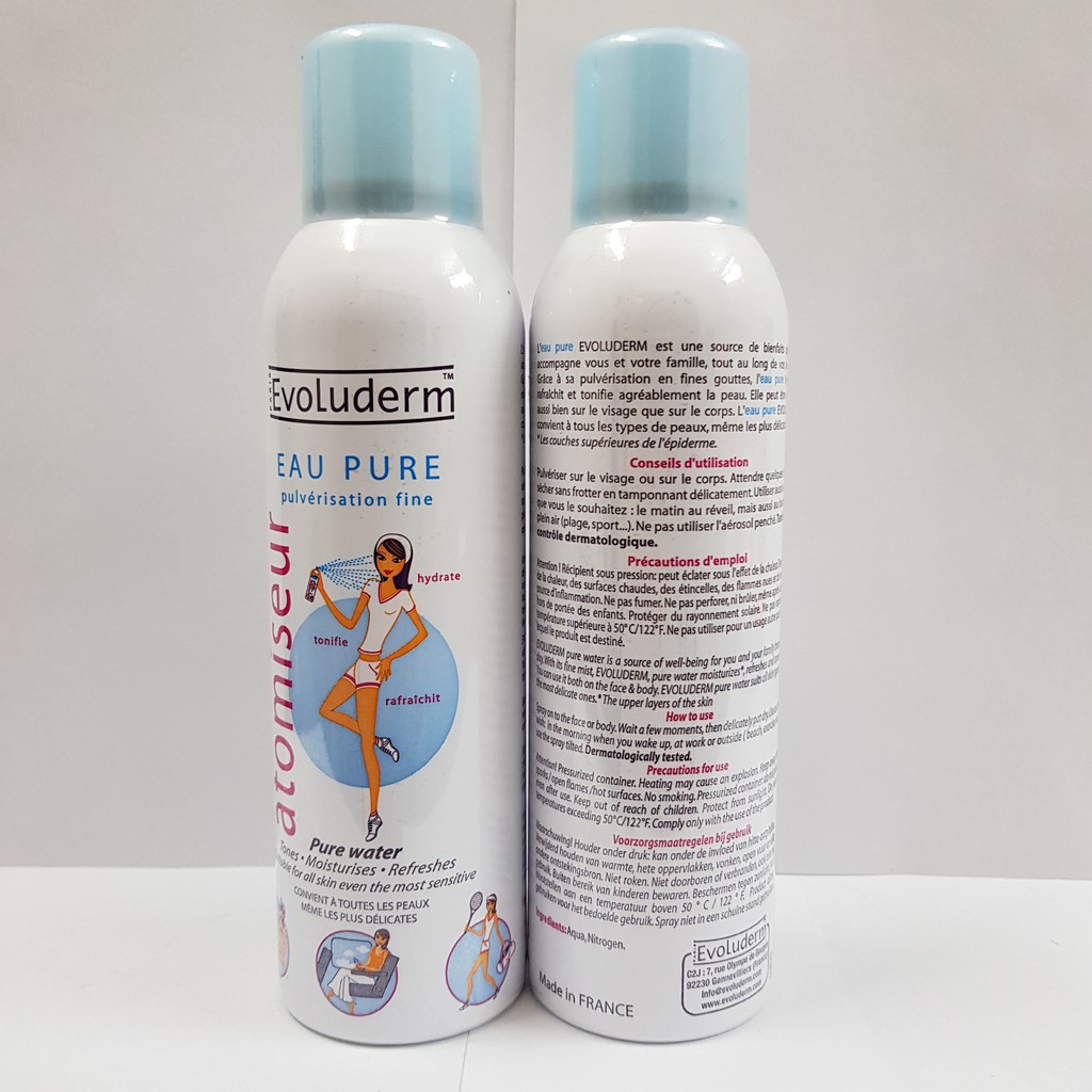Xịt Khoáng Evoluderm Atomiseur Eau Pure - 2016 Skincare | BigBuy360 - bigbuy360.vn