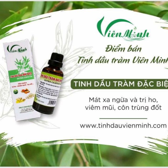 Tinh dầu tràm đặc biệt Viên Minh 50ml (CHÍNH HÃNG)