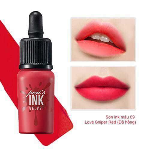 Son kem hàn quốc Ink Chính Hãng Đủ Màu Peripera Peri’s Ink Velvet Collection Korean | BigBuy360 - bigbuy360.vn