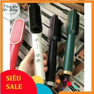 Lược điện chải tóc đa năng chống rối tóc tạo kiểu tóc uốn tóc duỗi tóc ép thẳng chuyên nghiệp