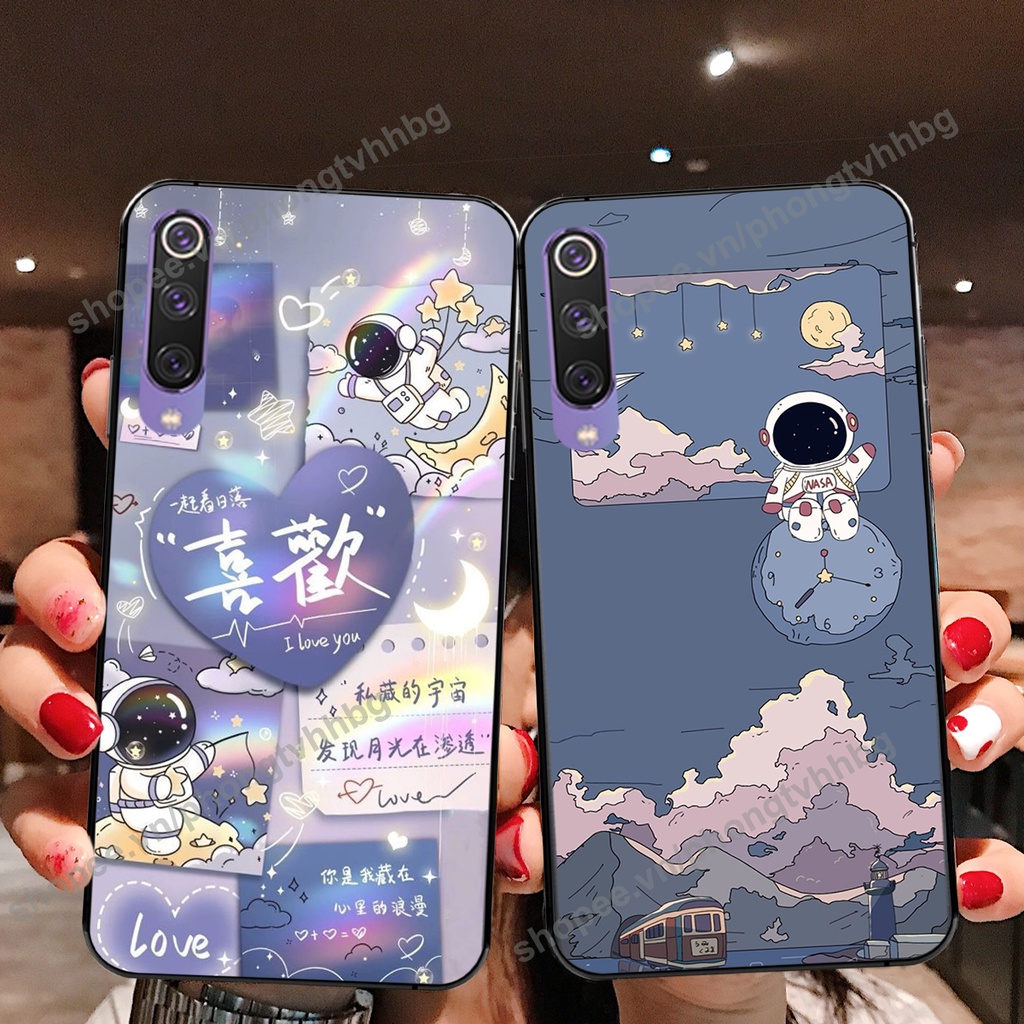 Ốp lưng Xiaomi Mi 9 / MI 9 SE phi hành gia hoạt hình 3D cute giá rẻ