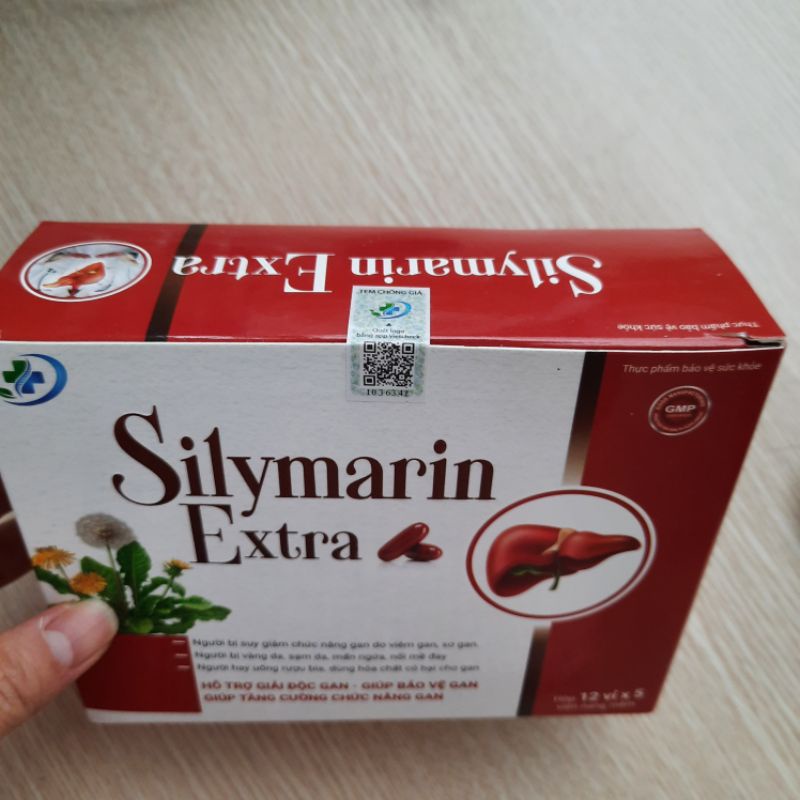 Viên uống bổ gan SILYMARIN EXTRA -Tăng cường chức năng gan_Hộp 60viên