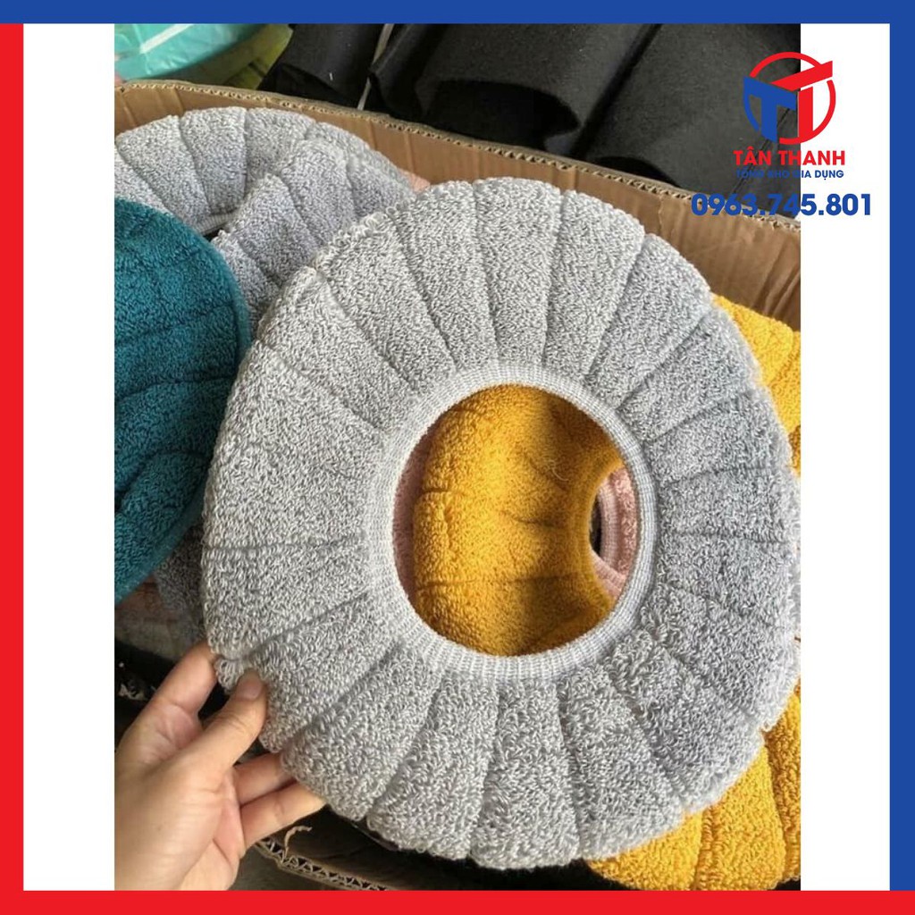 [ sale mùa hè] Tấm lót toalet bông mẫu mới .