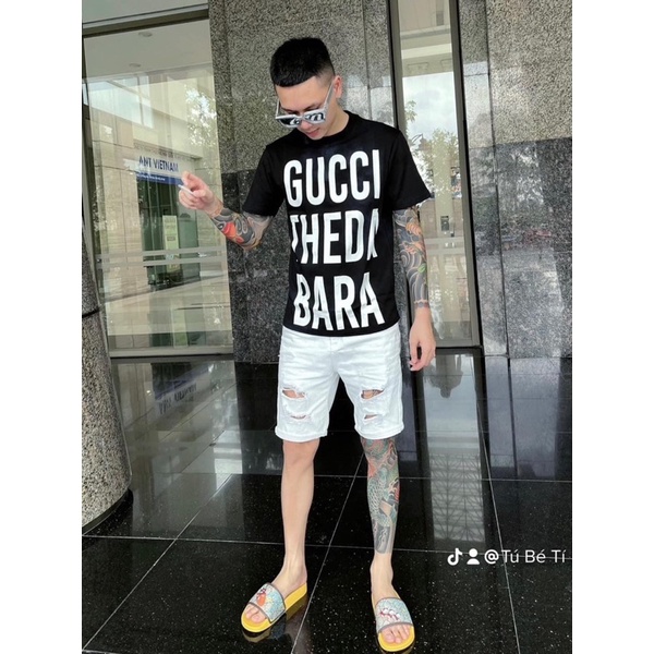 Áo phông nam nữ hình chữ G.C,áo phông cộc tay G.C chữ ngang