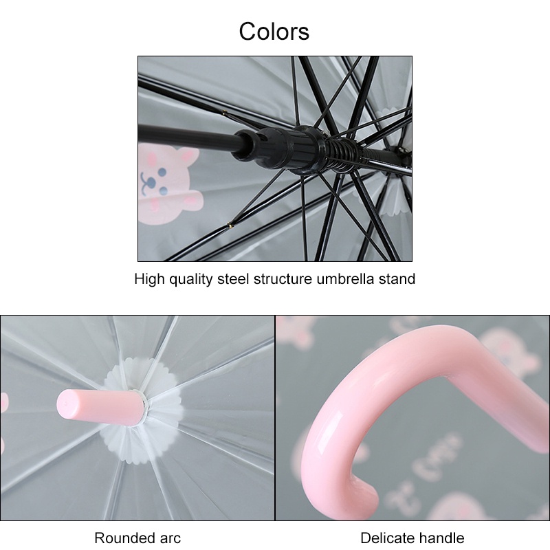 Dù EVA Họa Tiết Gấu Hoạt Hình Sáng Tạo Đa Năng