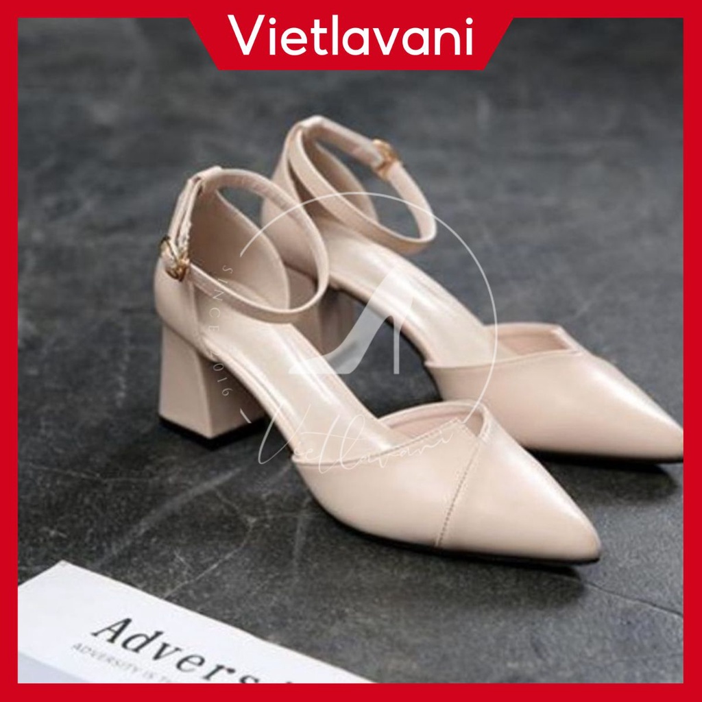 Giày Nữ Cao 5CM Tinh Tế Dễ Mix Đồ Nu và Đen Mã LTC26 ( giá sốc)